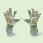 Guantes de portero Dorsal13 Evolution2025 vista frontal color verde pastel