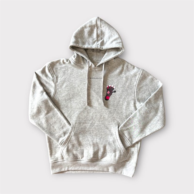 Sudadera Capucha Gris I'M A GOALKEEPER