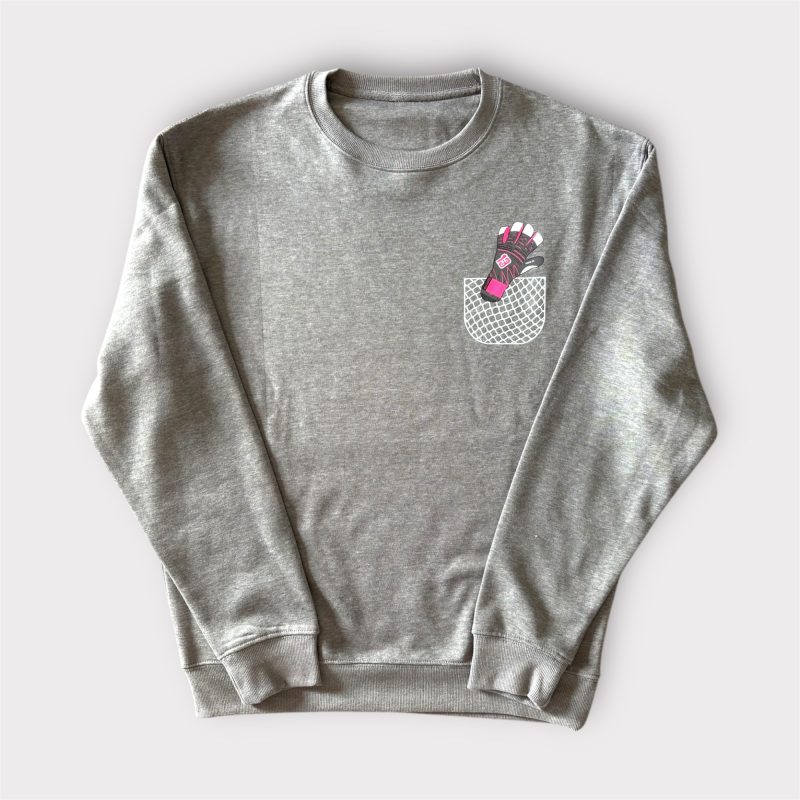 Sudadera Gris I'M A GOALKEEPER