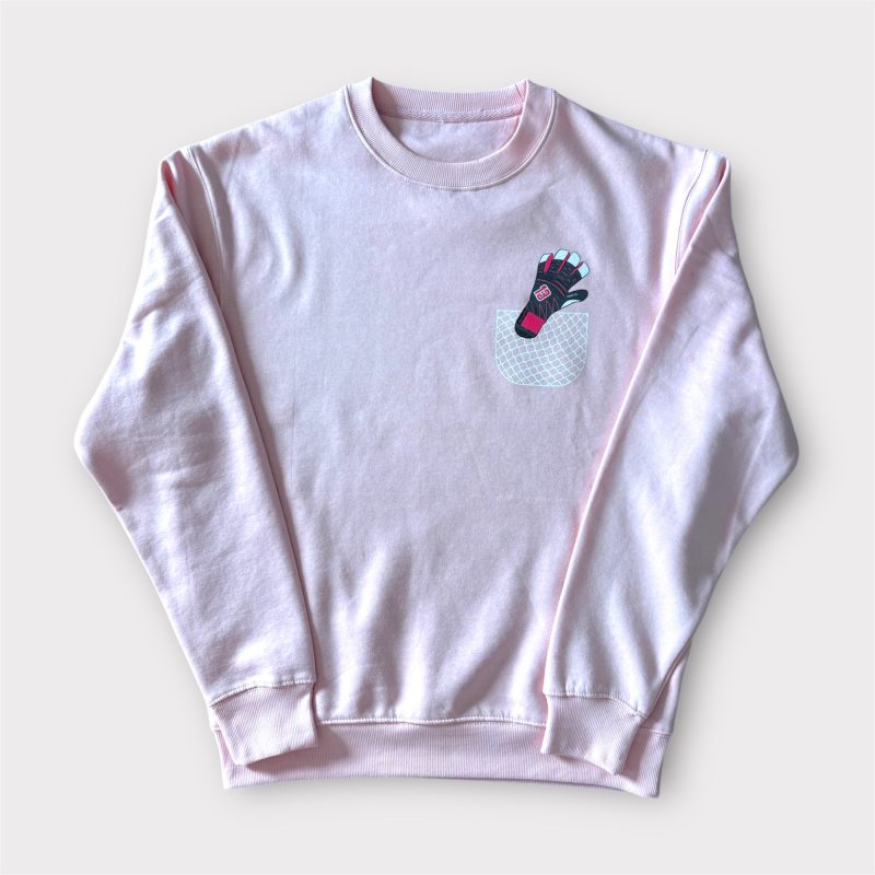 Sudadera Rosa I'M A GOALKEEPER