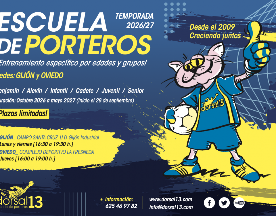 Escuela de porteros asturias dorsal13